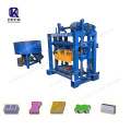 Qtj 4-40 Low Investment Manual Cement Concrete Block Hollow Paver Block Making Machine Price